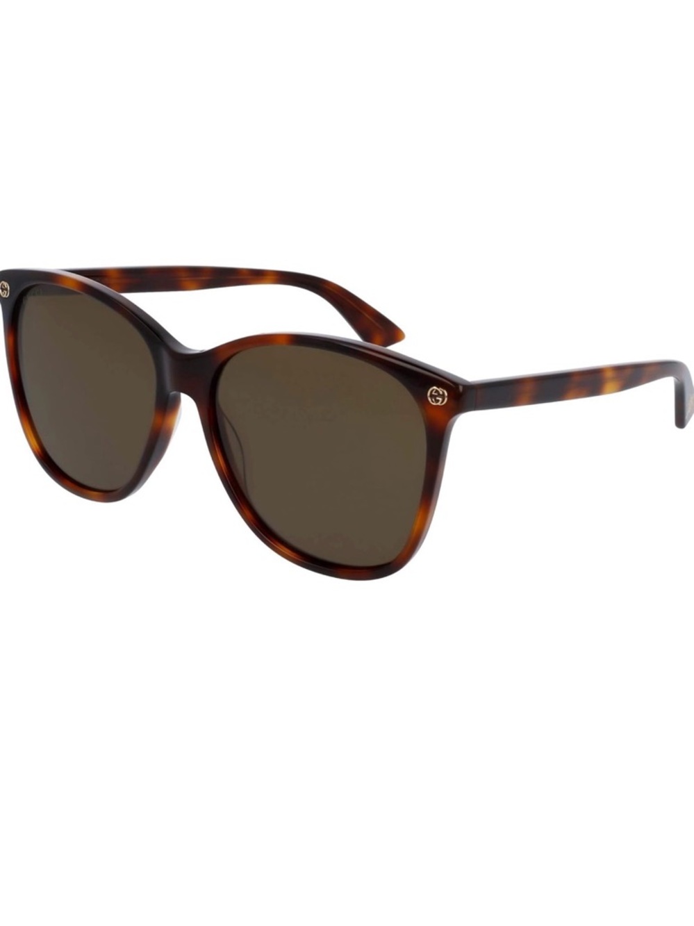 Gucci Tortoiseshell Frame Sunglasses with Brown Lenses - Picture 6 of 12